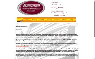 Bastone Auto Service website