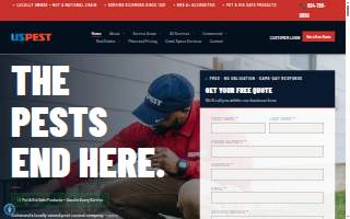 USS Pest Control Inc website