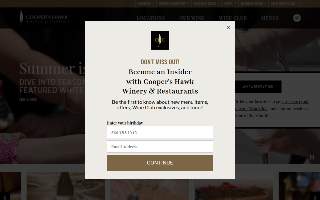 Cooper’s Hawk Winery & Restaurant website
