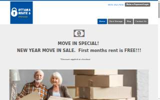 Ottawa Route 6 Storage website