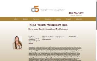 Erin's Pet Care website