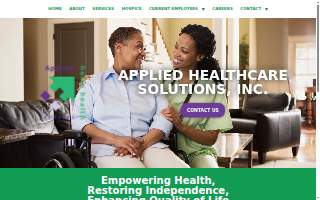 Applied Home Health Network website
