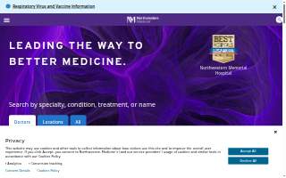 Northwestern Medicine Primary Care McHenry website