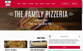Aurelio's Bake Shop website