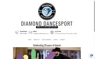 Diamond Dancesport website