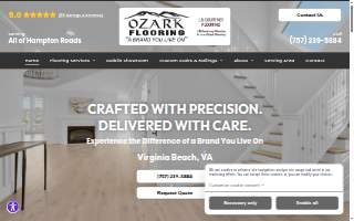 Ozark Flooring website