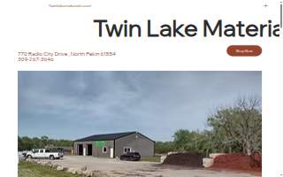 Dentino's Twin Lake Materials website