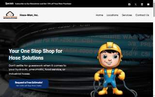 Hoseman Pressure Washing website