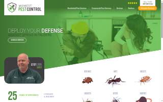 Midwest Pest Control website