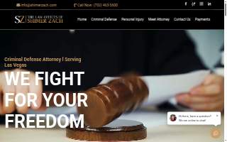 Law Office of Shimer Zach website