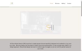 Shina Home Interiors website