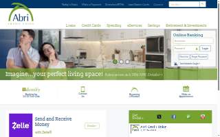 Abri Credit Union website