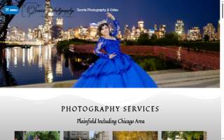 Sonríe Photography website