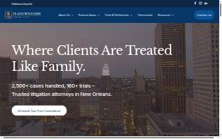 Glago Williams LLC website
