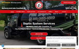 Pitel Septic, Inc. website