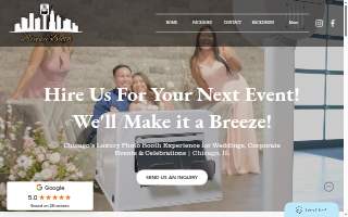 Breezy Booth website