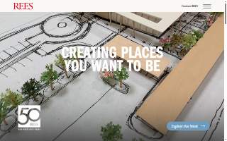 Rees Construction Co website