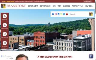 Frankfort Concrete Raising website