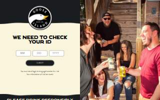 Goose Island Taproom website