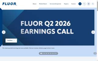 Fluor Inc website