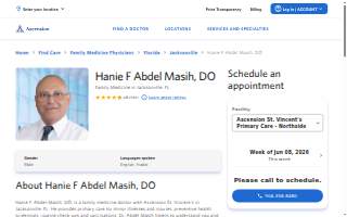 Hanie F. Abdel Masih, DO website
