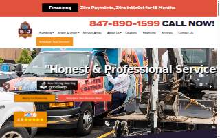 S and J Plumbing & Sewer website
