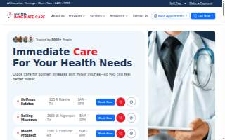 NewMed Immediate Care - Mount Prospect/Des Plaines website