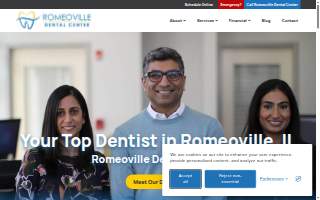 Romeoville Dental Center website