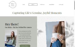 Moira Nolan Photography website