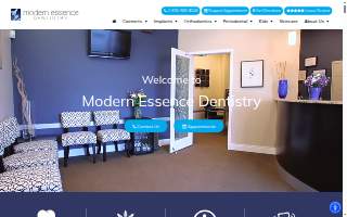 Modern Essence Dentistry & Dental Implants: Dr. Brainard Llanes, DDS, FICOI website