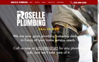 Roselle Plumbing website