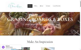 The Grazing Olive LLC website