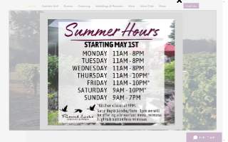 Round Lake Vineyards & Winery website