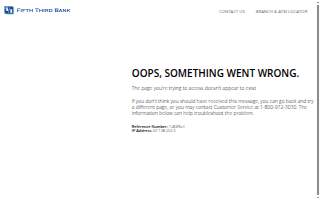 Fifth Third Bank & ATM website