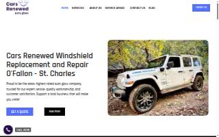 Cars Renewed Windshield and Auto Glass Repair O’Fallon - St. Charles website