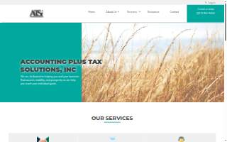 Accounting plus Tax Solutions, inc. website
