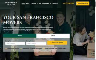 Movers 4 Less, Inc website