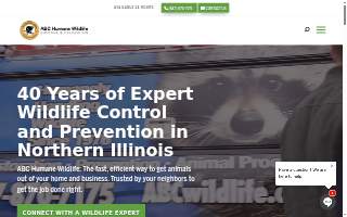 ABC Humane Wildlife Control and Prevention Inc. website