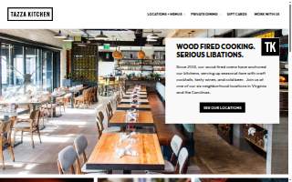 Tazza Italian Ristorante website