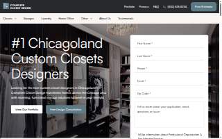Complete Closet Design - Shorewood Custom Closets website