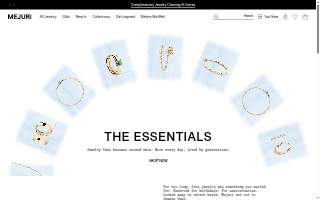 Mejuri website