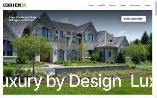 O'Brien Landscape website