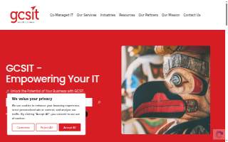GCS: Information Technology Services website