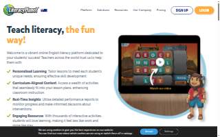 Literacy Connection website
