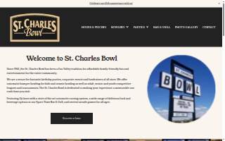 St. Charles Bowl website