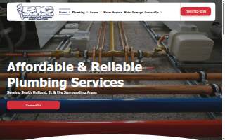 Big Wrench Plumbing & Sewer Contractor website