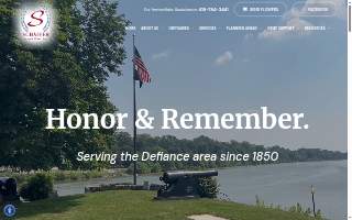 Schaffer Funeral Service website