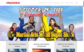 Martial Arts World website