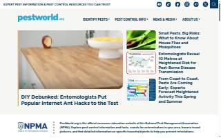 Pest Control Consultants website