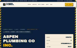 Aspen Plumbing Co Inc website